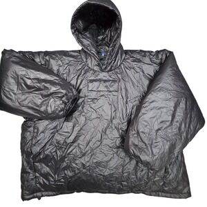 Yeezy Gap Balenciaga Padded Anorak Mens Medium Black Puffer Pullover YZY